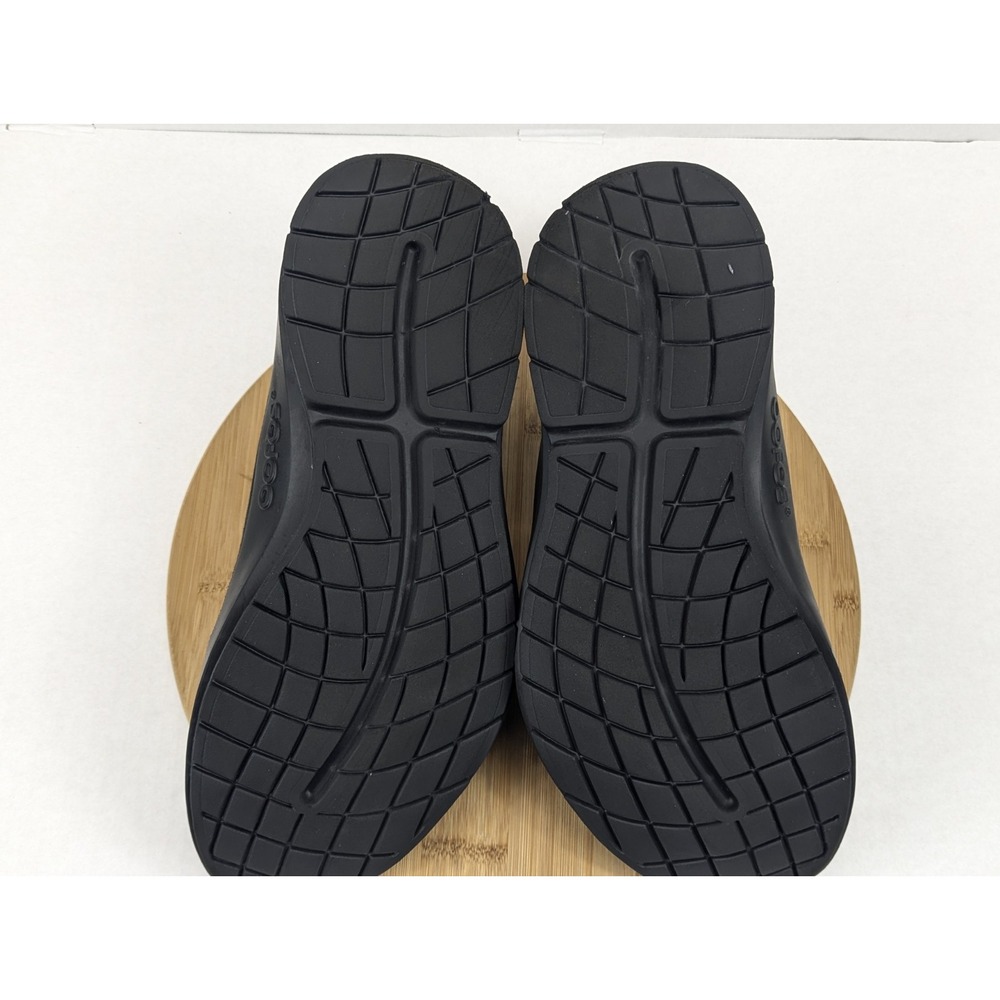 OOFOS Shoes Mens Size 14 Black OOmg EeZee Canvas Recovery Low Slip-On - Picture 11 of 12